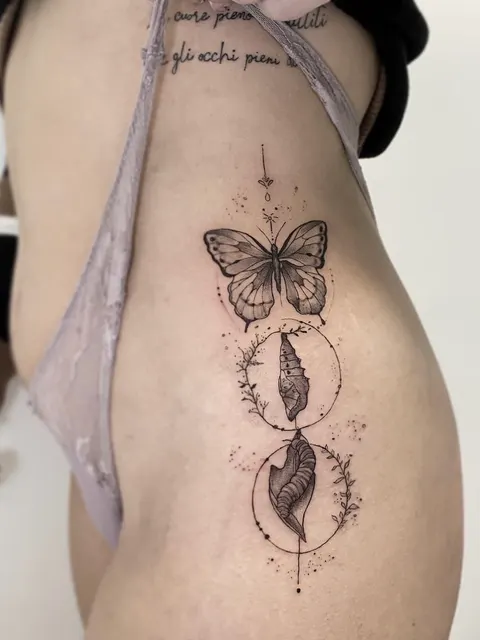 Un lavoro di Amanda da White Garden Tattoo a Roma
